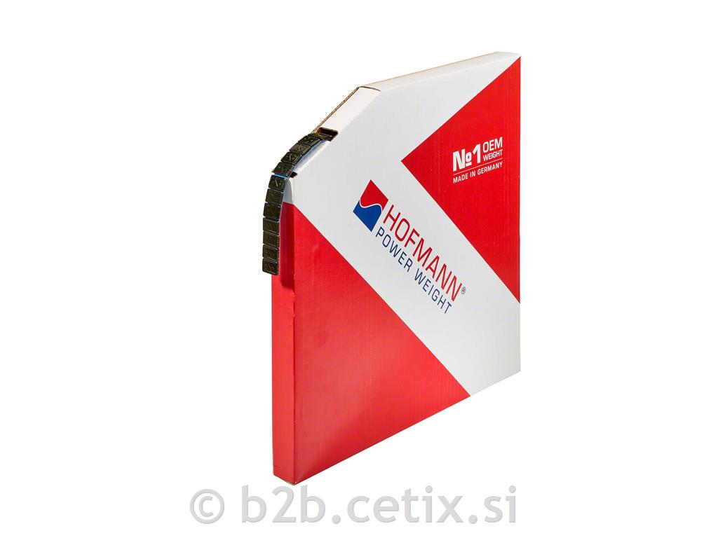 Lepljive uteži v kolutu - HOFMANN 1000x5g