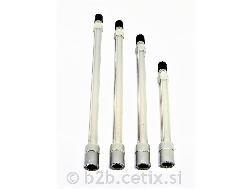 PODALJŠEK PVC - 150mm SCHRADER (za tovorne ventile)