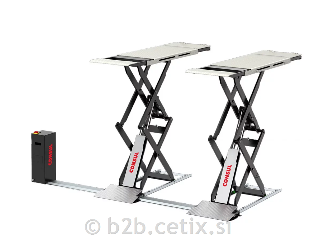 Škarjasto avtodvigalo Consul 0.35 SDE-T