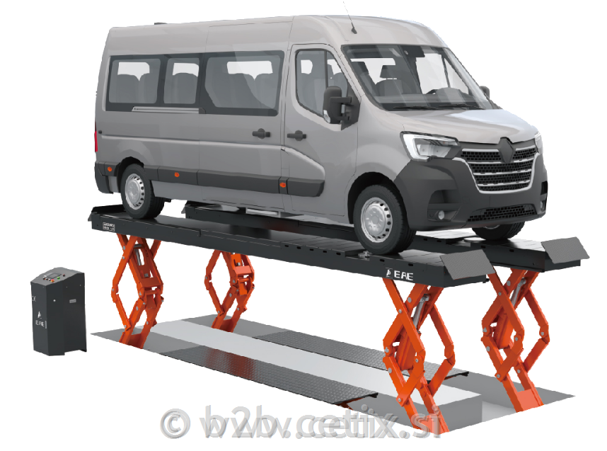 EAE - EX8 neodvisno dvigalo z 2 platformama (za optiko in težka tovorna vozila)