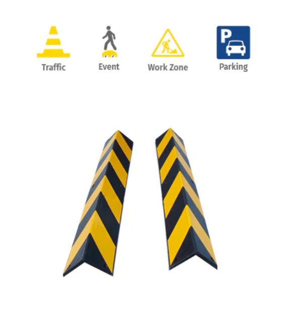 Gumijasta zaščita za kote