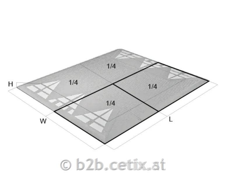 Ležeči policaj BUS | 30 km/h | velik