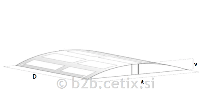 Ležeči policaj RH-900 | 40 km/h